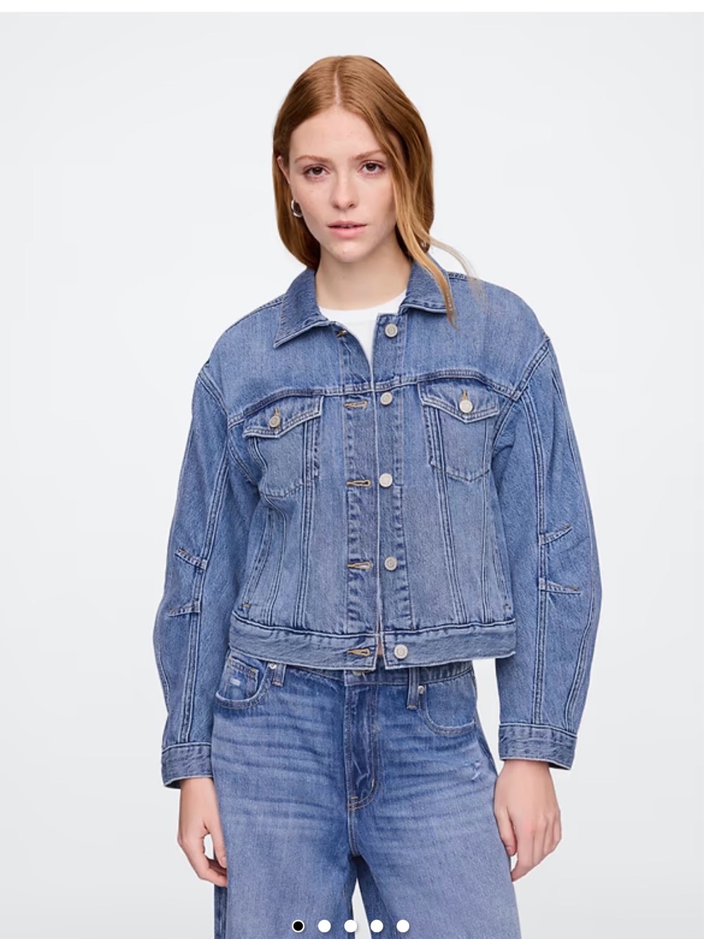 SuperSoft Barrel Sleeve Icon Denim Jacket XL